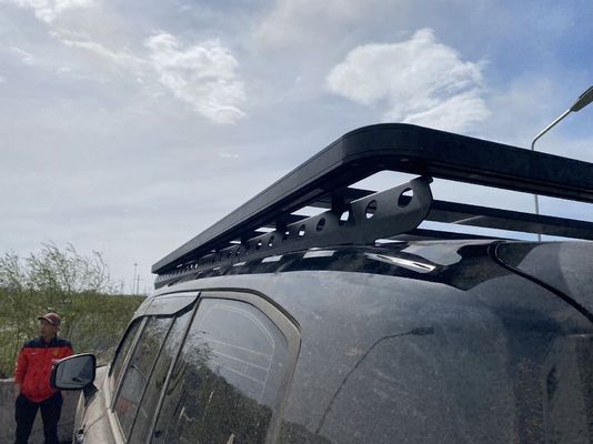 Roof Mount Negro Universal 4X4 Land Cruseir Lc300 Roof Rail Rack Basket Toyota Preto