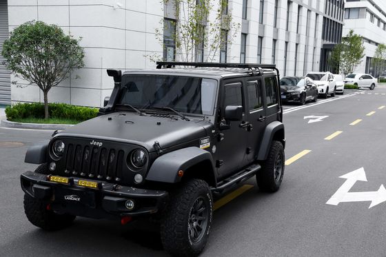 Eletroforese e revestimento em pó, porta-bagagens de alumínio para Jeep Wrangler JK