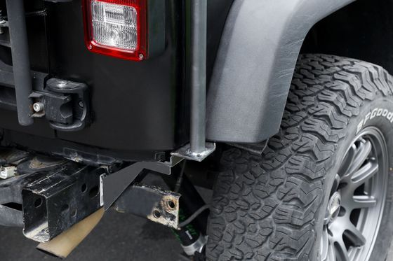 Jeep Wrangler JK Gator Clamp Montagem Alumínio Ligação Roof Rack Bagagem Bracket Gear Plataforma