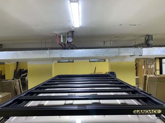 SS304 Backbone Mounting Roof Racks para Toyota 4Runner Universal Aluminium Alloy Basket