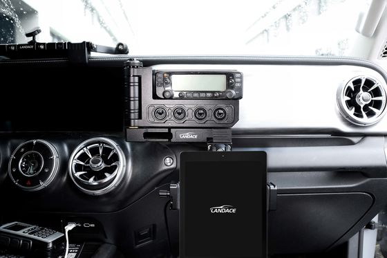 Caixa de painel de controle de interruptor sem fio com estilo de design moderno em liga de alumínio