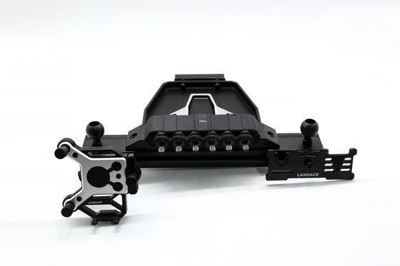 6 Painel de comutação Gang Rocker para frigorífico de carro e aspirador Design leve