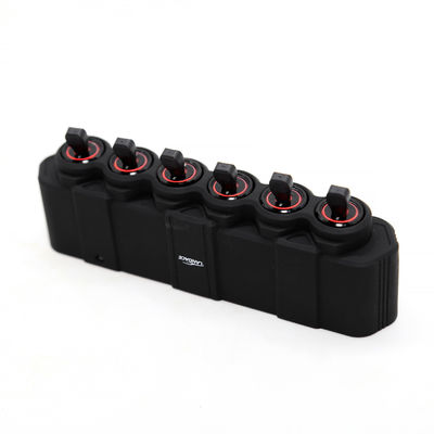 2023 Alumínio Ligação Wireless LED Light Controller 6-gang Switch Panel Com Carro Relay Usado OEM Aceito