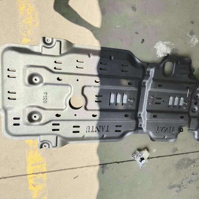 4x4 Toyota Tundra Skid Plate Proteção do motor pintada de preto