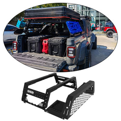 Conveniente porta-cama de caminhão retrátil para Jeep JT JL Gladiator