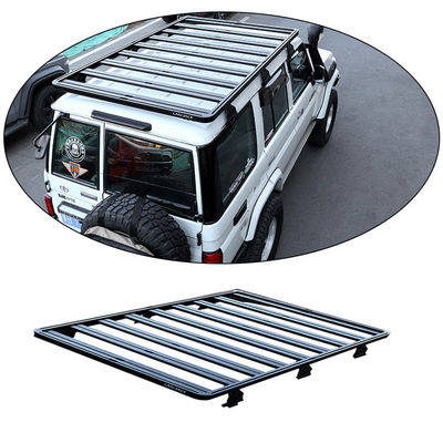 Elegante Toyota LC76 Carro Roof Rack com 2166 * 1320 * 44mm Tamanho e 23,5kg Capacidade