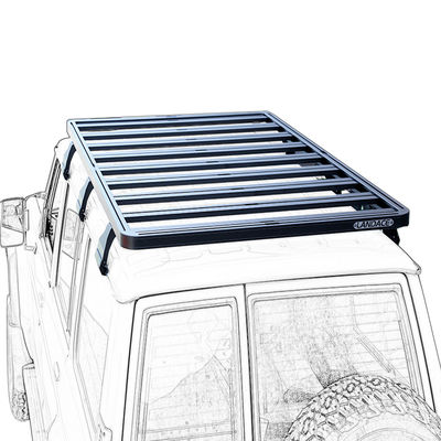 Caixa de plataforma de liga de alumínio para Toyota Y60 Offroad 4x4 Roof Placement Baggage Rack