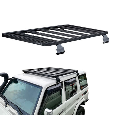 Posicionamento do telhado Bagagem Carry Basket Alumínio Extrusão Top Mount Heavy Duty Carrier