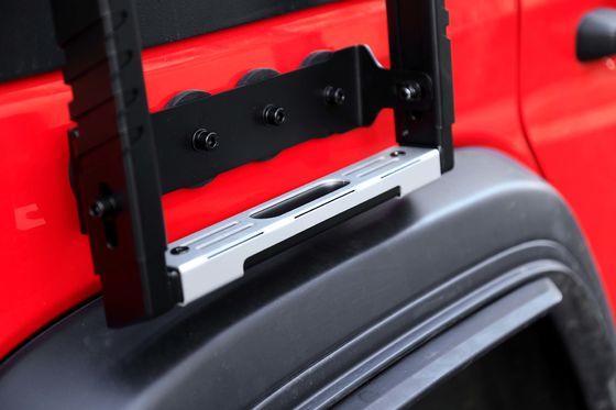 JEEP WranglerJL Universal 4 Runner Side Auto Base de Alumínio Roof Rack Escala lateral do carro