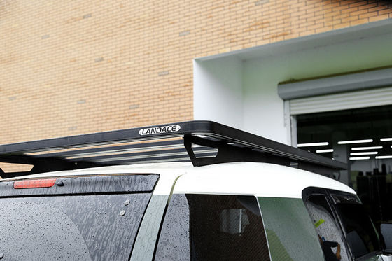 189x122x30 E-coat Powder Coat Universal Aluminium Alloy Roof Rack para veículo off-road