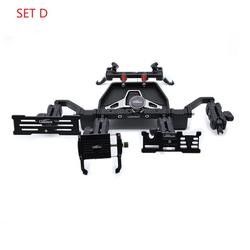 Carregador de telemóvel de veículo de 4x4 preto para suporte flexível do console central SET D