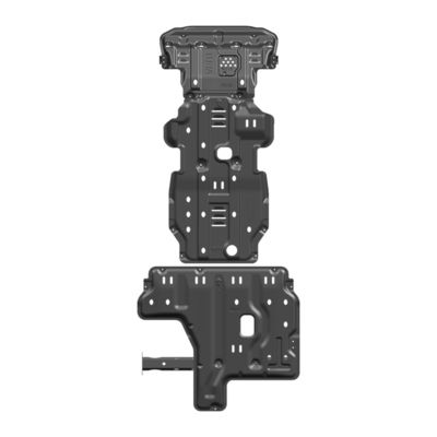 Cobertura do motor do automóvel universal Protector de placa de deslizamento para Nissan Navara 17-23 Shield