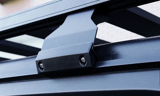 Porta-bagagens multifuncional de liga de alumínio para Wrangler Long Style Usado para transportar bagagem