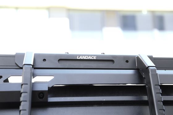 Roof rack de liga de alumínio preto escada lateral para tanque 300 perfeito para veículos 4x4