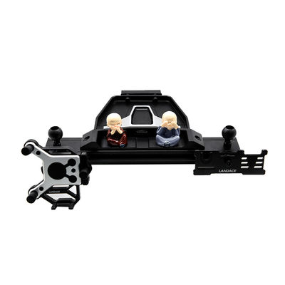 Bracket de consola central de liga de alumínio de anodização dura CNC para tanque JEEP 300