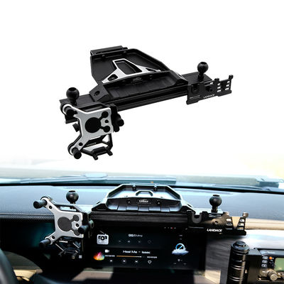 Suporte de console central de liga de alumínio preto para JEEP 4x4 Acessórios interiores off-road