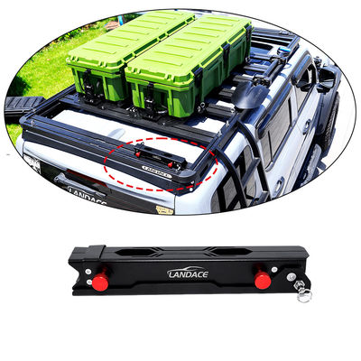 Suporte de porta-bandeira de alumínio para tanque Jeep Wrangler 300 Tamanho do produto 323*78*86mm