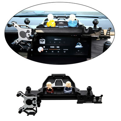 JEEP Wrangler JL Consola central de liga de alumínio suporte de telefone móvel para tanque 300