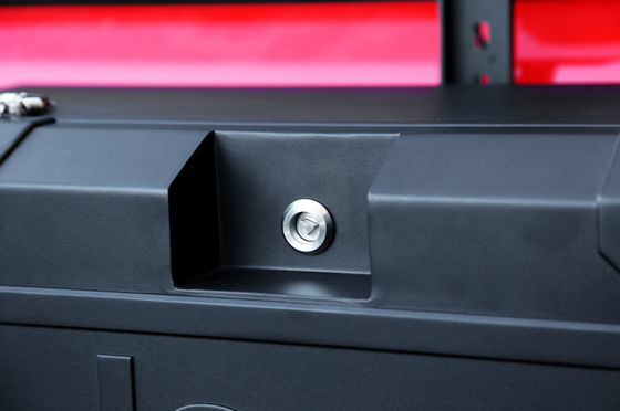 Caixa de armazenamento de porta traseira de alumínio de estilo off-road para Jeep Wrangler
