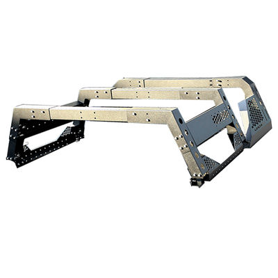 63KG N.W Silver Aluminum Bed Rack para Toyota Hilux Pickup Trucks e Acessórios 4x4