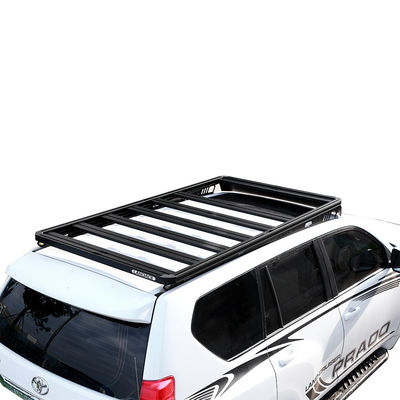 Montagem universal de telhado 4x4 Cesto de telhado para LC150 LC200 Alumínio liga Prata e Preto
