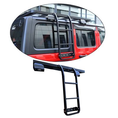 Instalação sem perfuração de escada de telhado de carro para Wrangler 2018-2023 JL JK ISO9001/TS16949