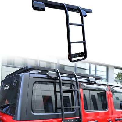 Desenho desportivo estilo para Wrangler Unlimited JL Black Side Ladder para 2018-2023 JL JK