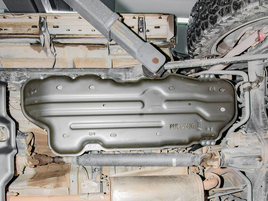 Proteção de placa de deslizamento de liga de alumínio de magnésio para Toyota Prado LC150