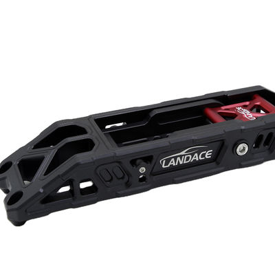 Instalação fácil Pedal de passo de porta de carro dobrável preto para Jeep Wrangler 2 peças preto