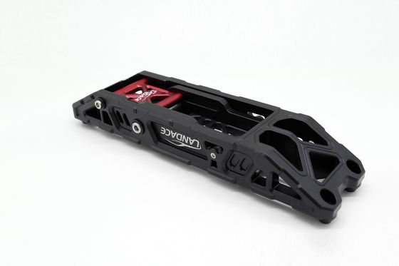 Instalação fácil Pedal de passo de porta de carro dobrável preto para Jeep Wrangler 2 peças preto