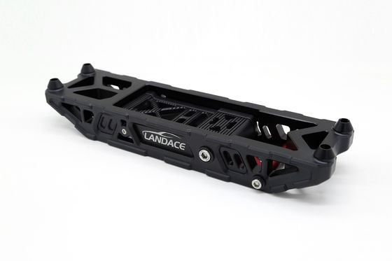 Instalação fácil Pedal de passo de porta de carro dobrável preto para Jeep Wrangler 2 peças preto