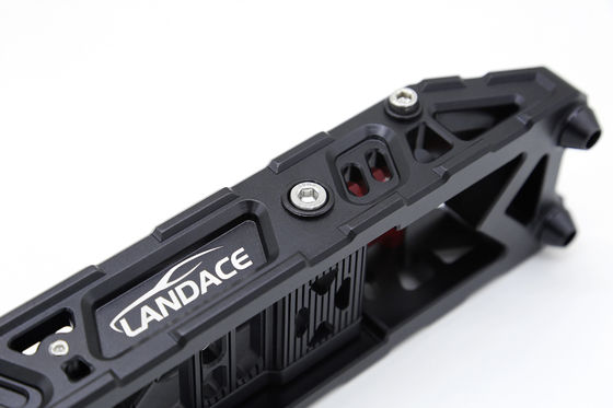 Instalação fácil Pedal de passo de porta de carro dobrável preto para Jeep Wrangler 2 peças preto