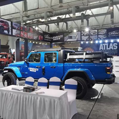 Revestimento em pó preto de carga pesada para Jeep Gladiator JT