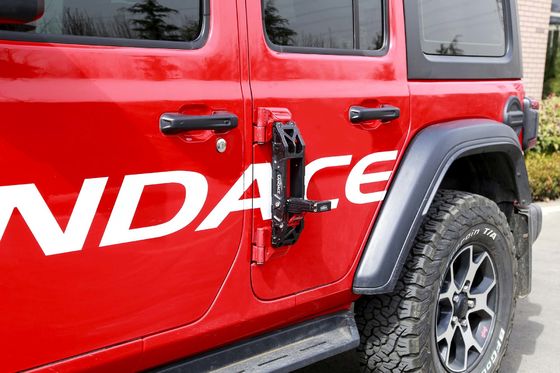 Jeep Wrangler 2018-2022 Prateado Preto Dobragem 4x4 Car Side Door Pedal Peg Support