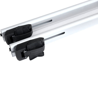 Extrusão Alumínio Caminhão Cama Barra cruzadas 117cm Roof Rack Rails