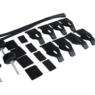 Barras de tecto de alumínio Barras de bagagem de SUV