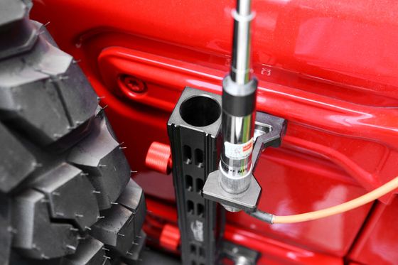 JEEP Montar porta-palos de bandeira do veículo com suporte de antena multifunção