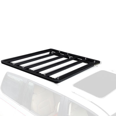 Processos de corte a laser de 4X4 Racks de telhado de carro para LC200 Rack de telhado de liga de alumínio espessado