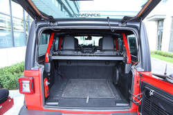 Off Road Alumínio Jeep Wrangler JL Cargo Rack de Armazenamento com Mesa Elegante e Prático