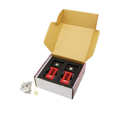 Kit de capuz de bloqueio preto de liga de alumínio para personalização exterior do SUV WranglerJL