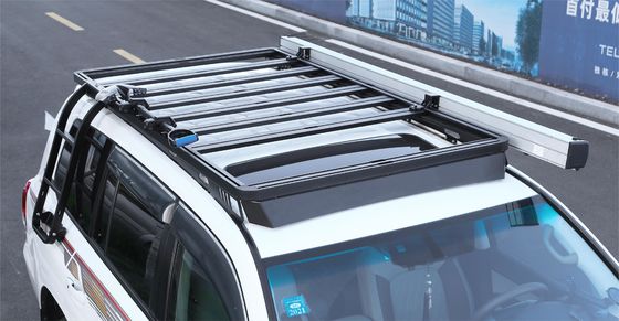 Toyota LC200 LAND CRUISER Roof Rack com revestimento em pó e alta liga de alumínio