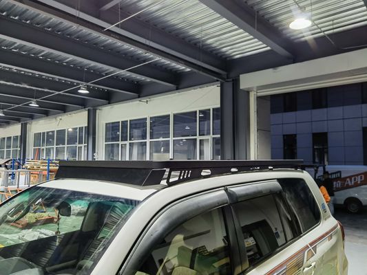 Toyota LC200 LAND CRUISER Roof Rack com revestimento em pó e alta liga de alumínio