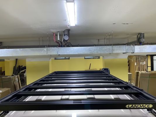 Roof Mount Black Aluminium Alloy Roof Rack para 4Runner Melhorar o seu Veículo de Aventura