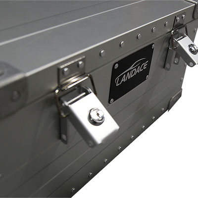 Suporte personalizado Caixa de armazenamento de automóveis de liga de alumínio de 1,0 mm de espessura para equipamentos externos