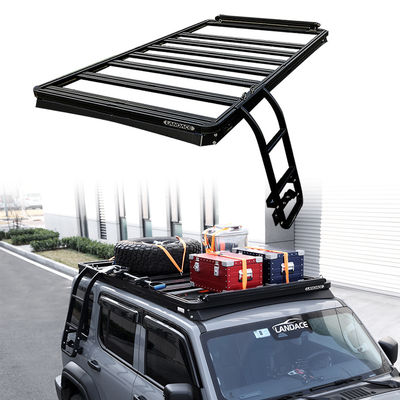 Alumínio liga Flat Roof Rack Mount Car Bracket para Jeep Tanque 300 2270 * 1300mm Benefício