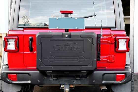 Jeep Wrangler JL JK 2018-2018 Porta traseira caixa de armazenamento exterior para fácil instalação