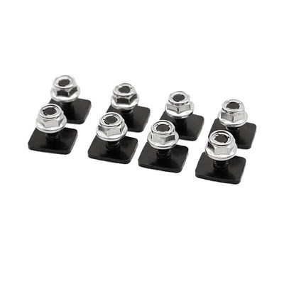 Barras de telhado para lavadoras de parafusos T-bolts Acessórios de bandeja de telhado de aço inoxidável