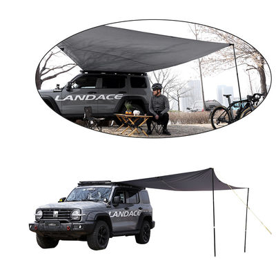 4x4 Roof Top Tent com dossel lateral e telhado de camuflagem