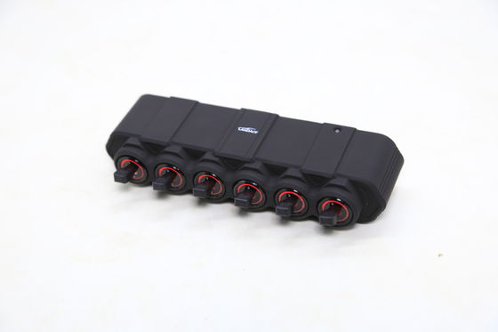 Carregador de telemóvel de acabamento anodizante duro para Jeep