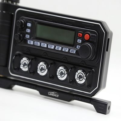 Painel de plataforma de suporte de rádio do console central Wrangler com superfície anodizada dura
